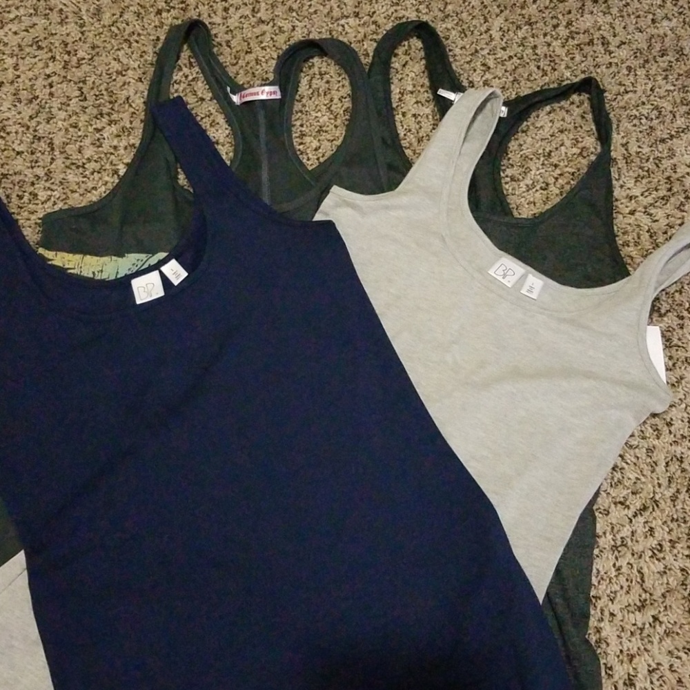 Long tail tank top bundle